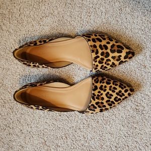 J. Crew leopard print flats
